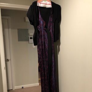 Floor length dress